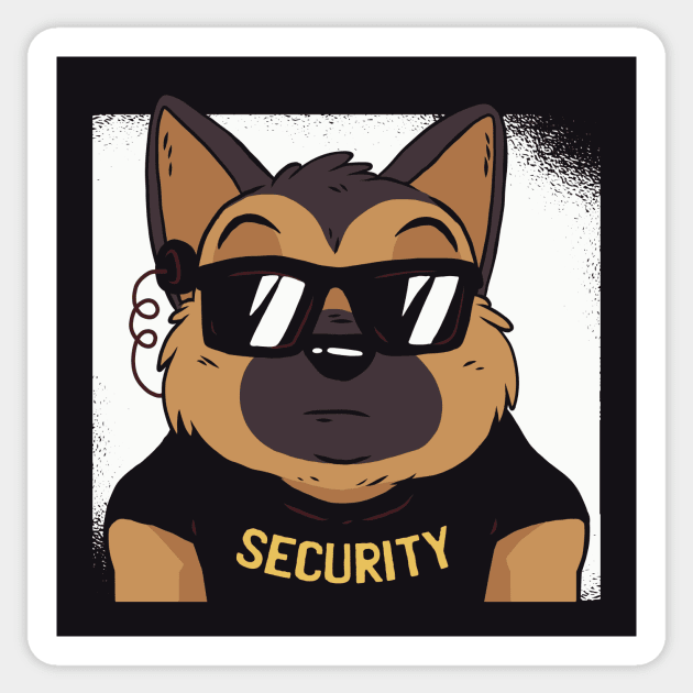 Security Sticker by Urban_Vintage